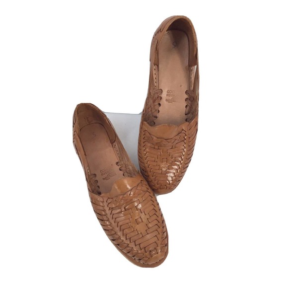Unbranded Shoes - Hecho En Mexico woman shoes size 7 brown leather